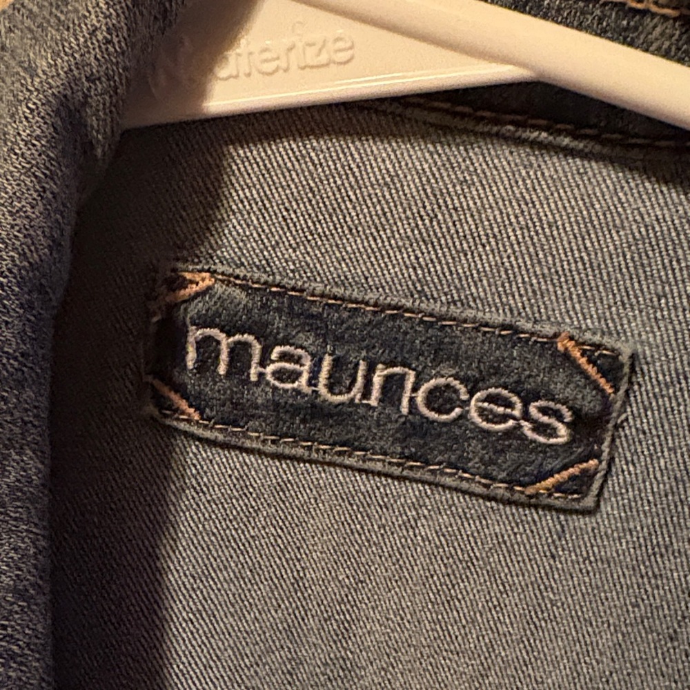 Maurices Light Blue Denim Jacket - Picture 2 of 3